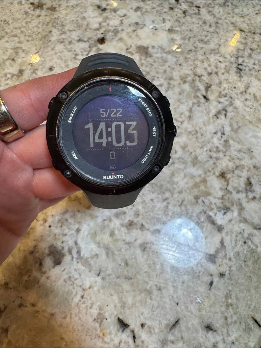 Suunto Ambit3 Peak Black GPS Multisport Watch OW143 + Charger